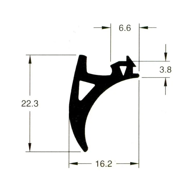 Access Door Gasket – profile view 2