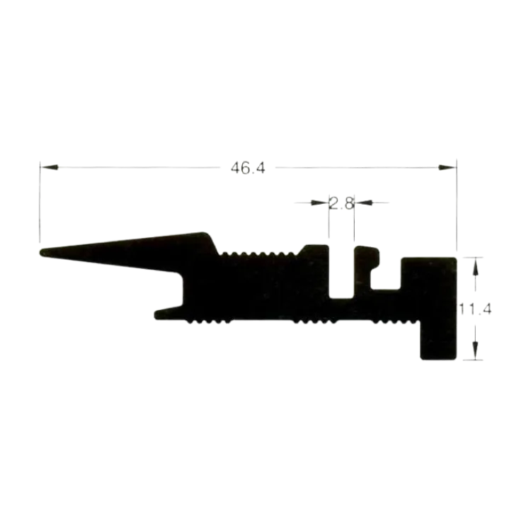 Interlock Gasket – ELASTAK rubber extrusion profile