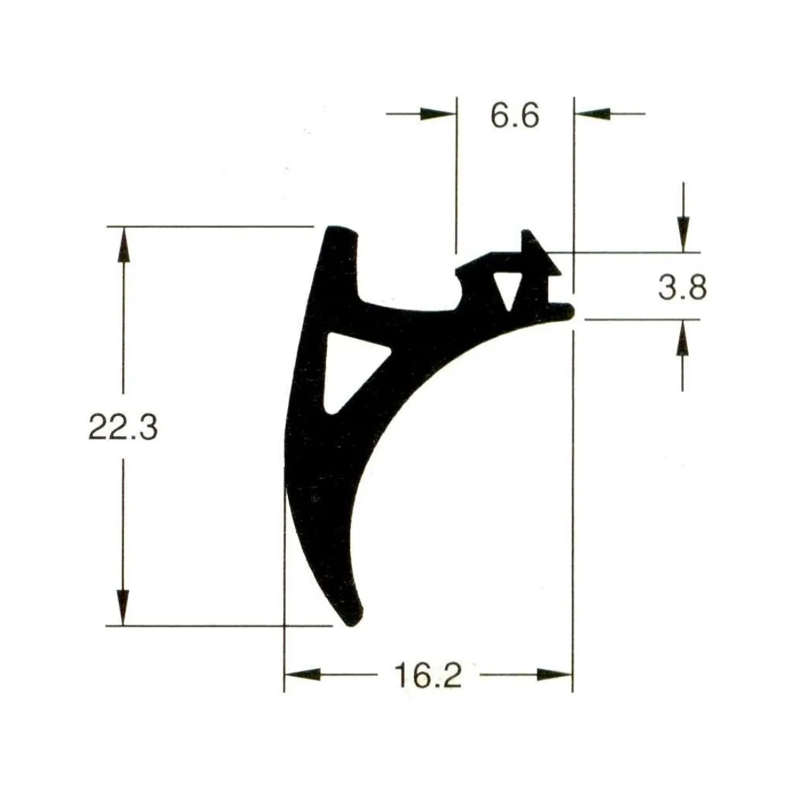 Meeting Gasket – profile view 3